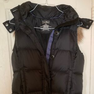 L.L. Bean Down Feather Puffer Vest